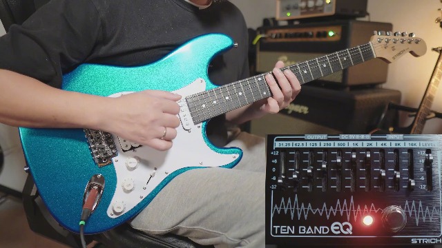 Amazon.com: STRICH EQ Pedal for Electric Guitar,10-Band Equalizer